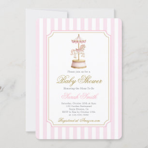Lady Baby Shower Girl Einladung