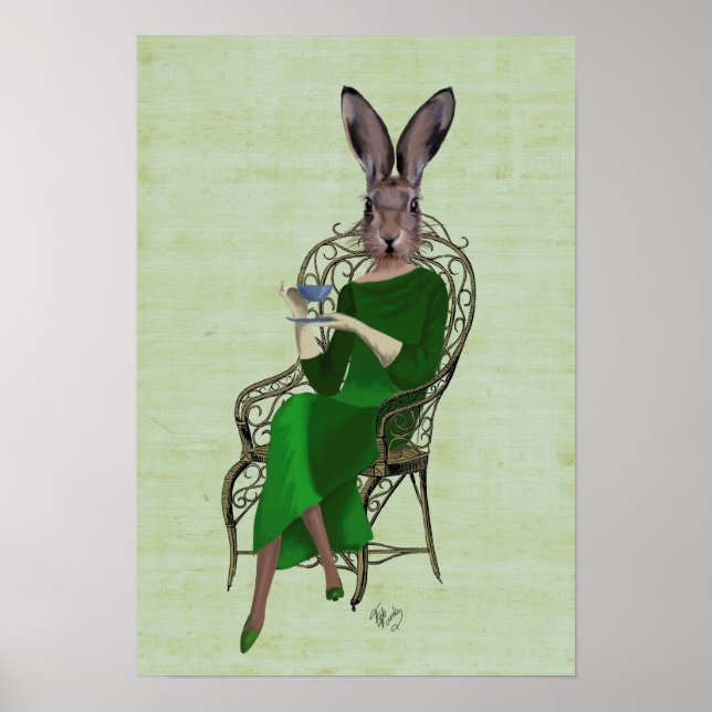 Lady Bella Rabbit Take Tee Poster (Vorne)