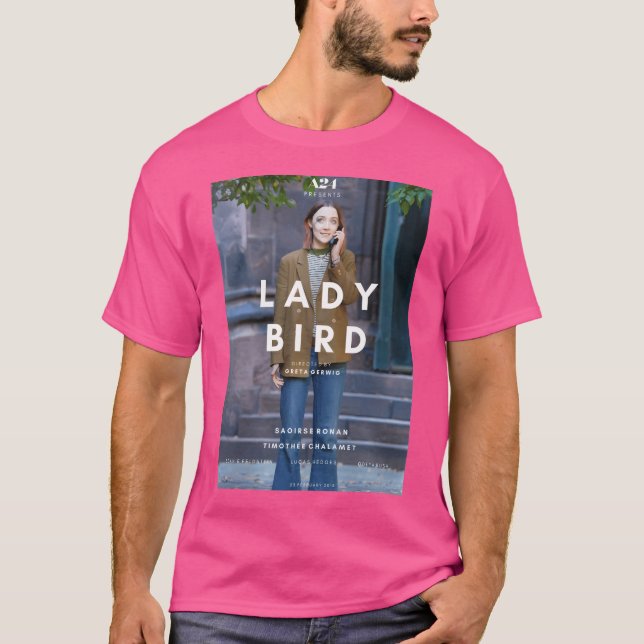 Lady Bird Alternative Poster T-Shirt (Vorderseite)