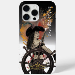 Lady Black Corsair Case-Mate iPhone Hülle
