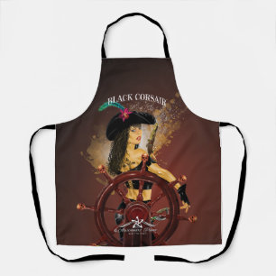 Lady Black Corsair Schürze