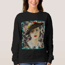 Lady Blue Eyes 1932 Vintage Fashion
