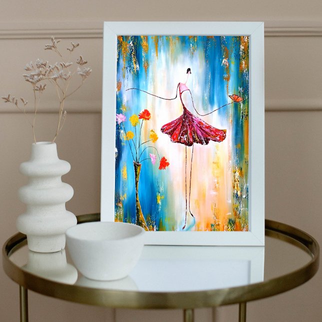 Lady blue poster (Von Creator hochgeladen)