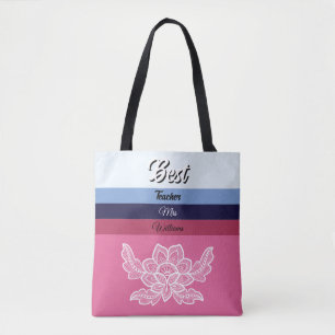 Lady Boss Best Teacher Tote Bag Tasche