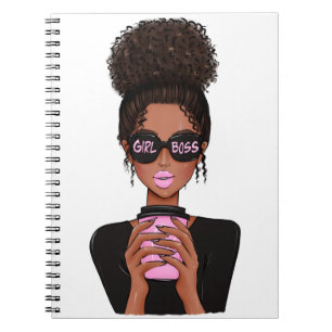 Lady Boss Life, Boss Babe Frau, Girl Boss Drawstr Notizblock