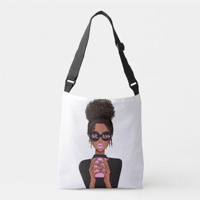 Lady Boss Life, Boss Babe Frau, Girl Boss Tasche B (Vorderseite)