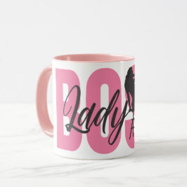 Lady Boss Typografie Tasse