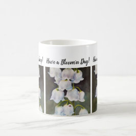 Lady Bug and Lily of the Valley Watercolor Blume Kaffeetasse