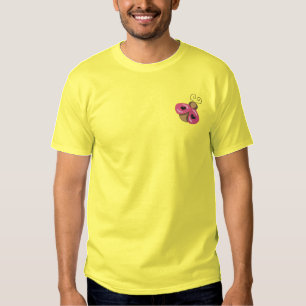 Lady Bug Besticktes T-Shirt