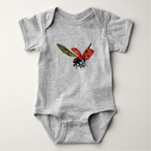 Lady Bug Flight Jersey Bodysuit