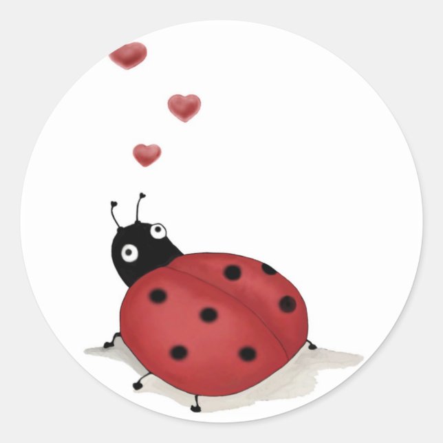 Lady Bug Lady Bug Stickers (Vorderseite)