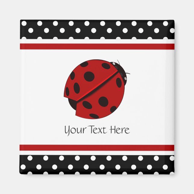 Lady Bug Magnet (Vorne)