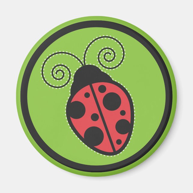 Lady Bug Magnet (Vorne)