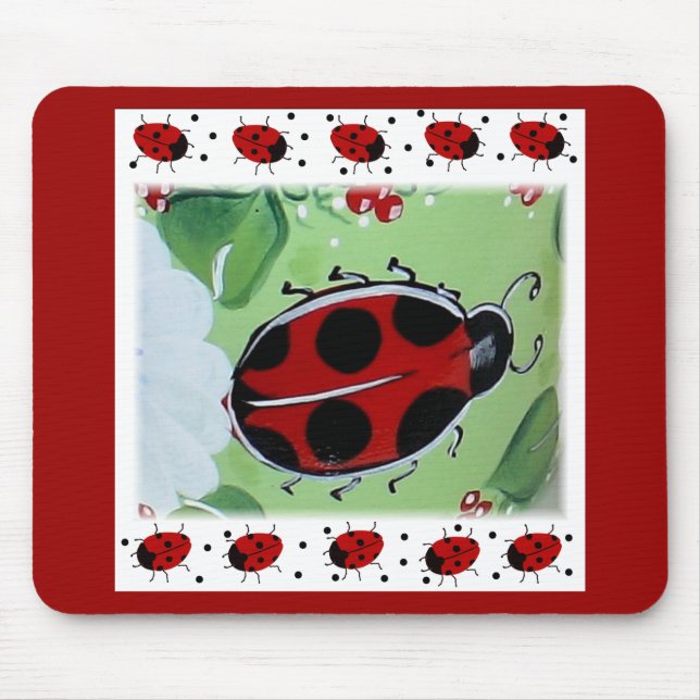 Lady-Bug Mousepad (Vorne)