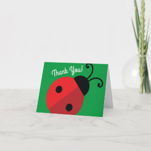 Lady Bug Niedlich Kid's Ladybug Geburtstagsparty Karte