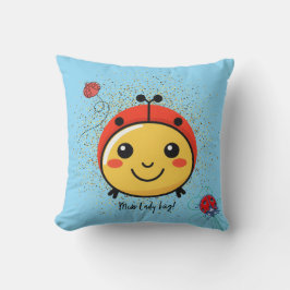 Lady Bug Pillow Kissen
