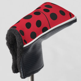 Lady Bug Red und Black Design Golf Headcover