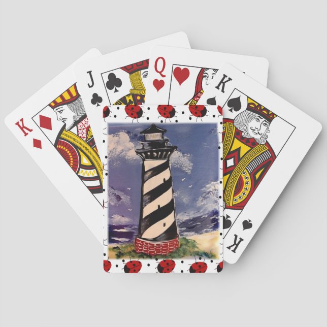 Lady Bug Spielkarten (Rückseite)