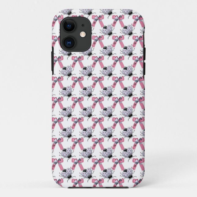 Lady Bugs und Bows Case-Mate iPhone Hülle (Rückseite)