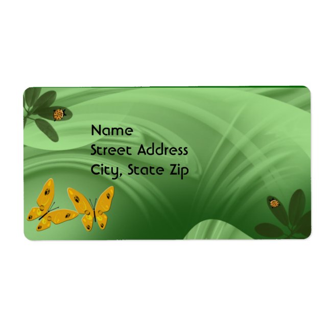 Lady Bugs und Schmetterlinge im Grünen (Vorne)