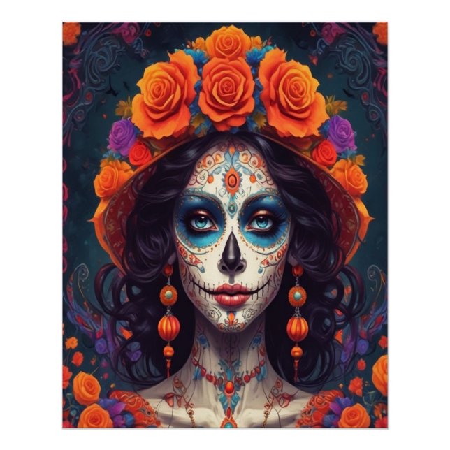 Lady Catrina portrait Poster (Vorderseite)