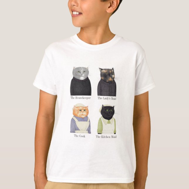 LADY CATS Boys' Basic T - Shirt (Vorderseite)