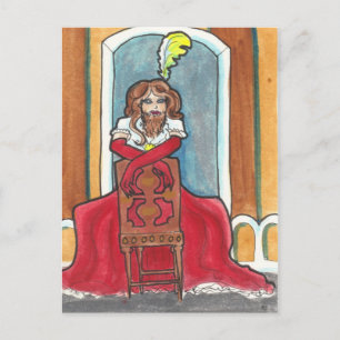 Lady Circus Barti + Postkarte für Nebenschauen