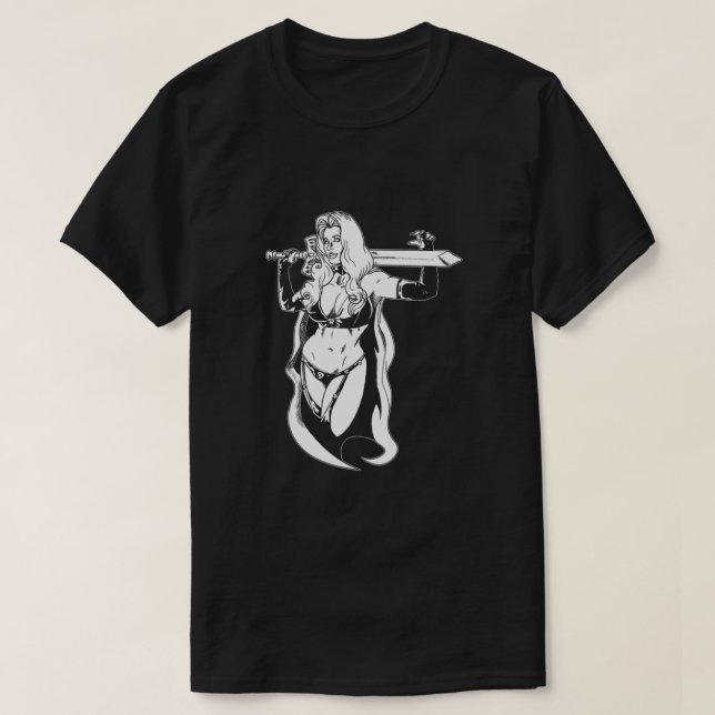 Lady Death Classic T-Shirt (Design vorne)