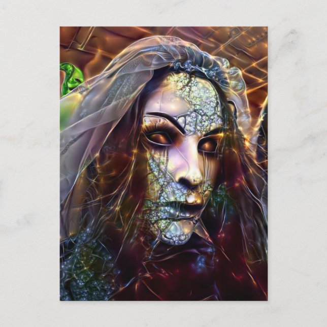 Lady Death Postkarte (Vorderseite)