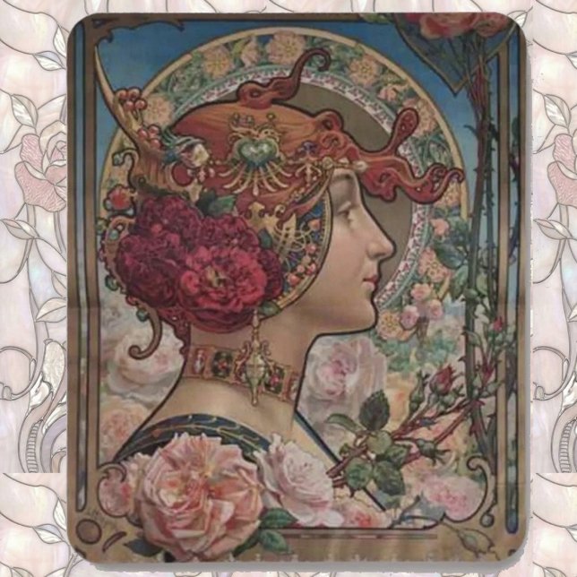 Lady der Rose Mousepad (Von Creator hochgeladen)