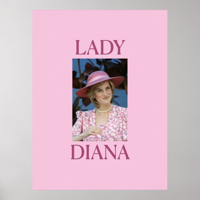 Lady Diana Poster (Vorne)
