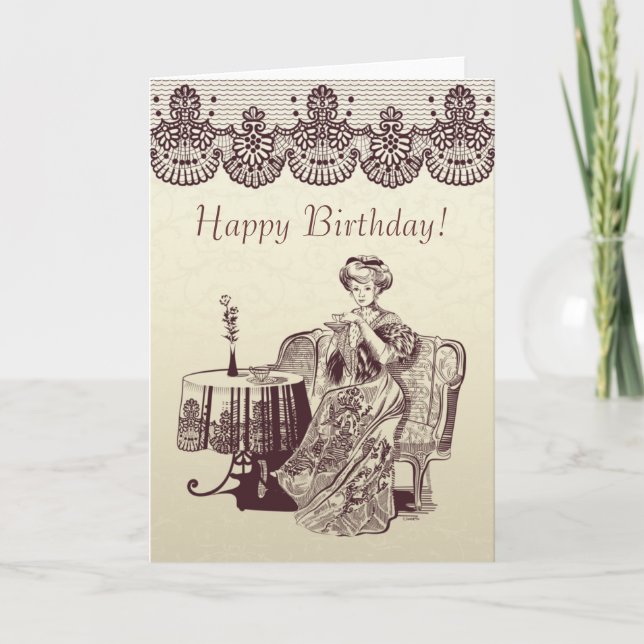 Lady Drink Karte (Vorderseite)