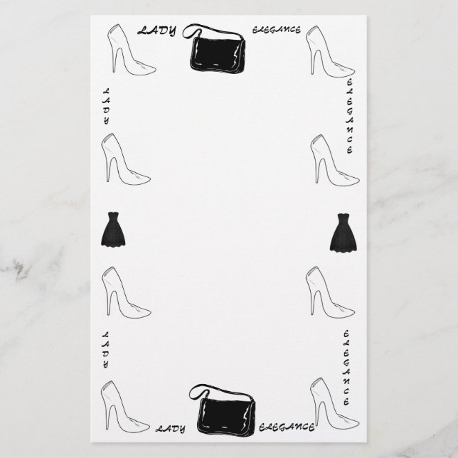 LADY ELEGANCE COLLECTION BRIEFPAPIER (Vorderseite)