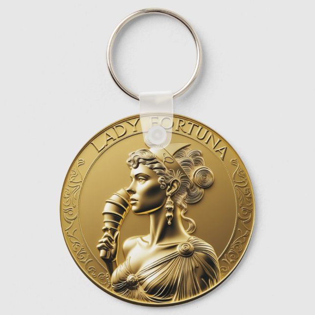 Lady Fortuna Inspiration Schlüsselanhänger (Vorderseite)