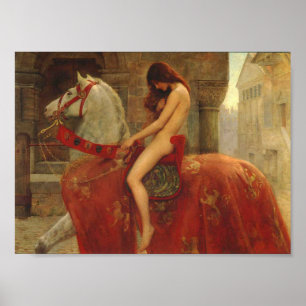 Lady Godiva-Plakat Poster