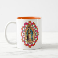 Lady Guadalupe Jungfrau Mary Katholic Orange