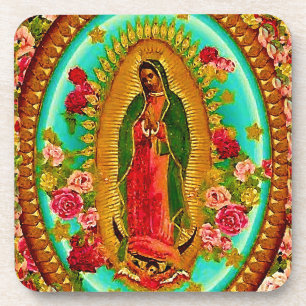 Lady Guadalupe Mexikanische St. Jungfrau Mary Untersetzer