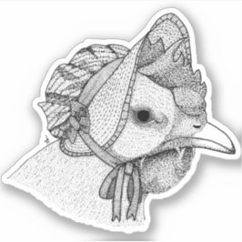 Lady Henrietta Aufkleber