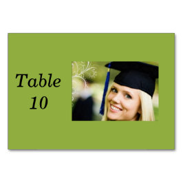 Lady in Grad Hat Tischnummer