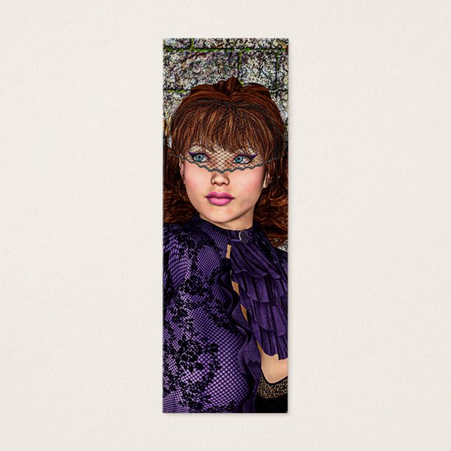 Lady in Lila (Vorderseite)