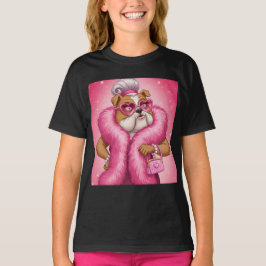 Lady in Pink von Natasha Us T-Shirt