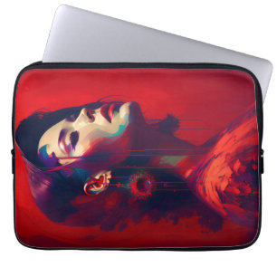 Lady in Red Laptopschutzhülle