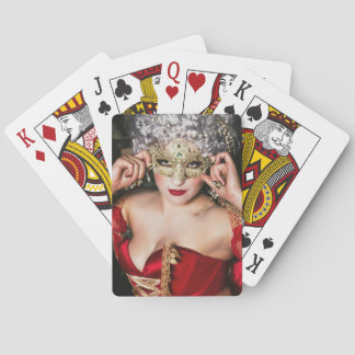 Lady in Red Play Cards, Virginia Rose Collection Spielkarten