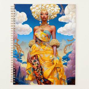 Lady In Surreal World Art Africain Américain