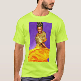 Lady in Yellow Dress T - Shirt