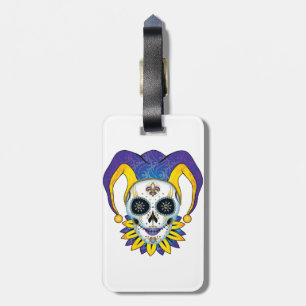 Lady Jester Skull Gepäckanhänger