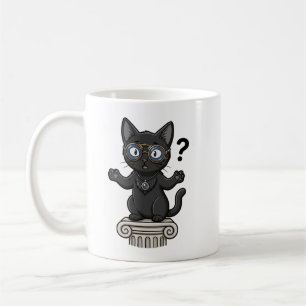 Lady Justice Black Cat Anwalt Kaffee Tasse