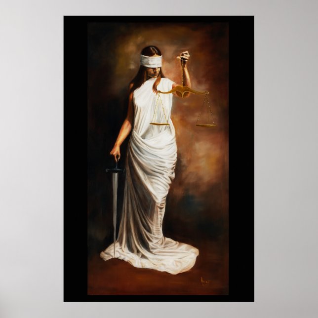 Lady Justice Poster (Vorne)