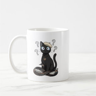 Lady Justice Schwarze Katze Anwältin Kaffeetasse