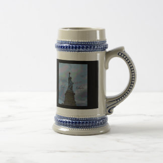 Lady Liberty Bierglas